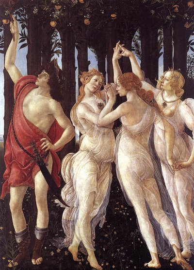 春 作： Sandro Botticelli